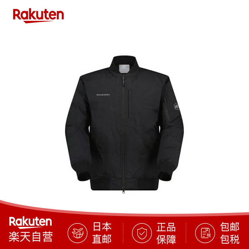 猛犸象MUMMUT男士休闲外套运动上衣飞行员夹克AF男式1013-03020日本直邮 0001：black L