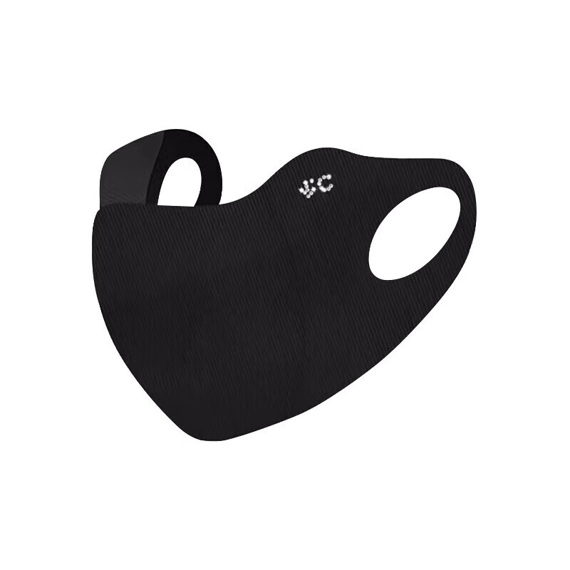 |可水洗防晒线玻尿酸口罩高颜值秋冬面罩立体角显脸小 1个装灰色升级款防晒 无规格