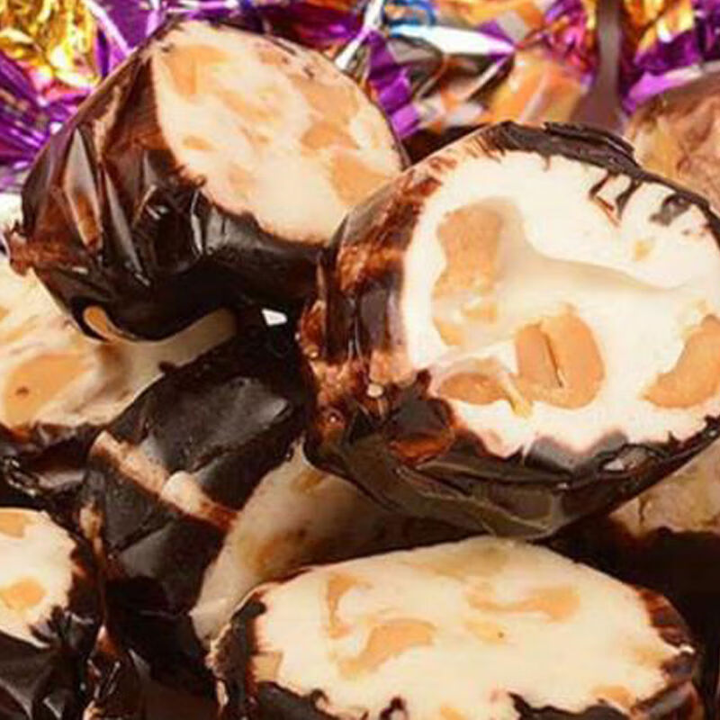 不老林沈陽(yáng)特產(chǎn)糖花生牛軋?zhí)钦诰W(wǎng)紅老式杏仁混合味結(jié)婚喜糖年貨 牛軋?zhí)切尤饰?00g經(jīng)典散裝