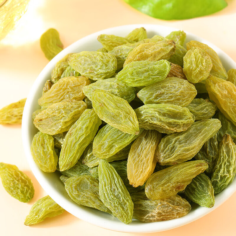 味滋源葡萄干新疆特产小吃蜜饯果干绿提子干 办公休闲开胃零食小吃 120g*1袋