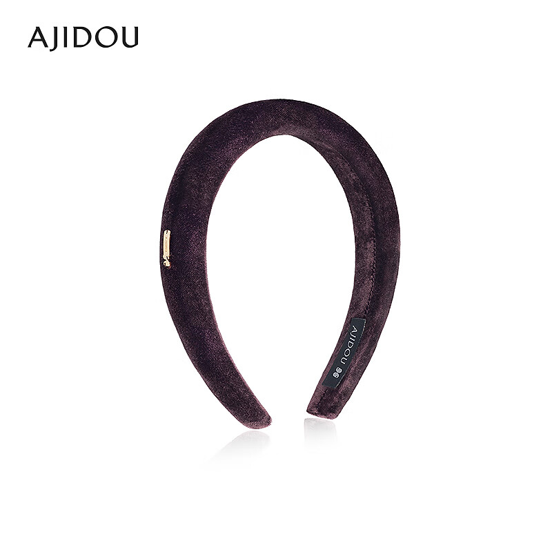AJIDOU阿吉豆发箍女款休闲时尚宽头箍三八节女神礼物 紫色 1个