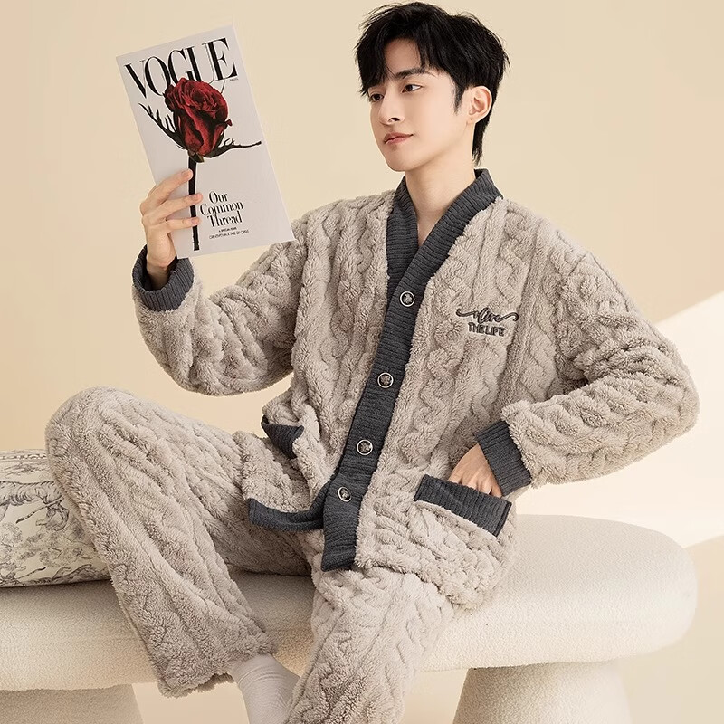 ڲѩз˯ж2025ﶬӺ޶Լɺ޼Ҿӷװ⴩ XZFCY-VSỨ-ǳ 290g 2XL 150-170