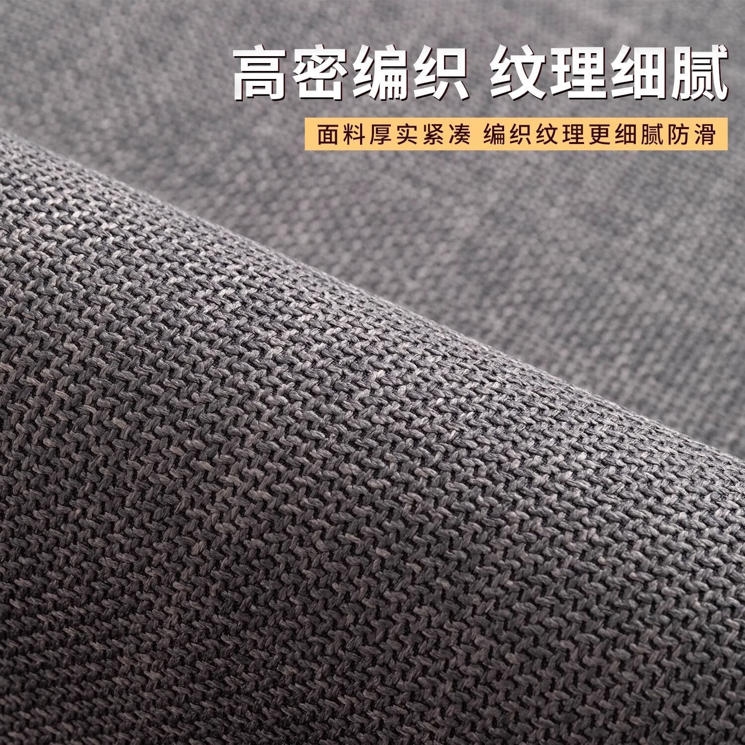 季象浴室地垫卫生间吸水防滑垫子厕所门口脚垫亚麻编织卫浴洗手间门垫 YM-燕麦-幸运狗狗 40X60cm