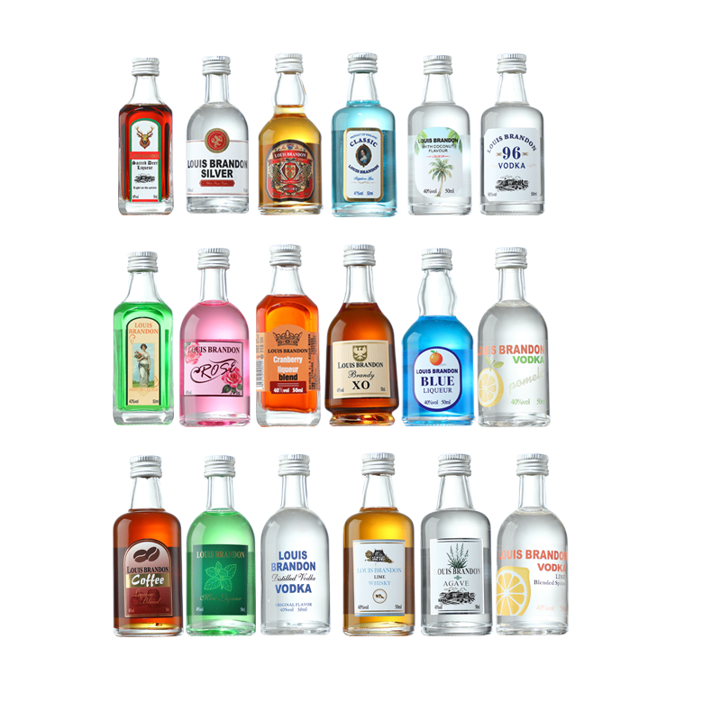 ·�ײ����ǣ�LOUIS BRANDON�������ʿ�ɷ��ؼ���ķ�ƽ�ư�����50ML18ƿ�����������װС�ư� 131.1Ԫ(������)