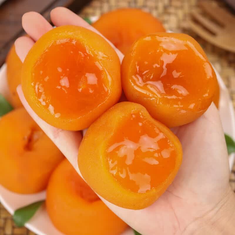 源惠鲜礼 正宗富平流心冰柿子 500克/盒 6枚装 