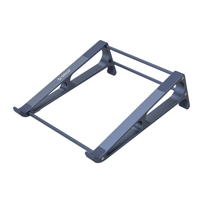 奧睿科（ORICO）筆記本電腦支架 鋁合金散熱 立式收納兩用 平板ipad桌面增高托架 電腦桌支架 加大款丨鋁合金電腦支架