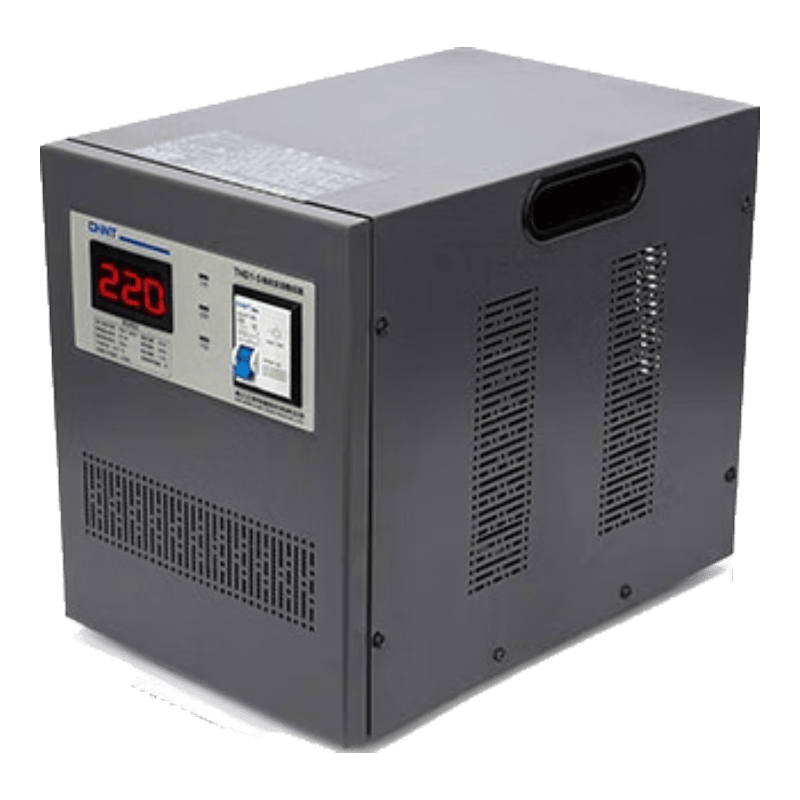 正泰（CHNT）穩(wěn)壓器TND1-SVC-5 單相自動(dòng)交流穩(wěn)壓器5000W智能空調(diào)電腦普通家用大功率 5000W