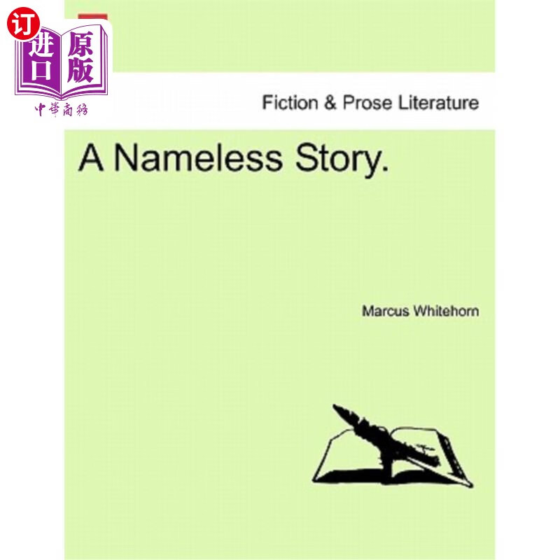 海外直订a nameless story. 一个无名的故事.