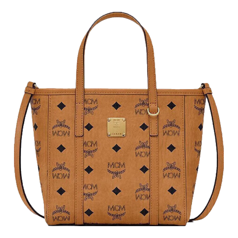 MCM Toni Visetos 女包菜篮子手提斜挎托特包送女友MWPEAMT06CO