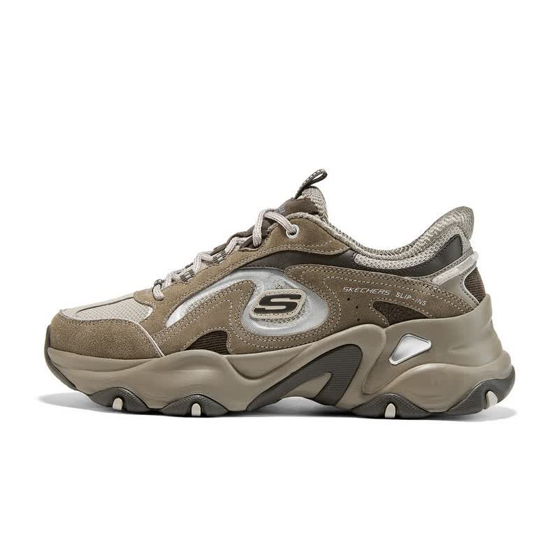 斯凯奇（Skechers）女子D'LITES系列时尚绑带运动鞋150527 150527/DKBR 37