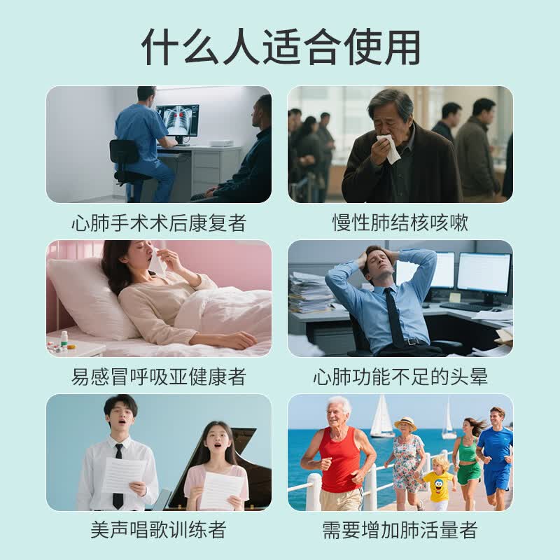 风尚志医用呼吸训练器胸肺部术后锻炼肺活量康复排痰仪老人儿童通用 医用呼吸训练器