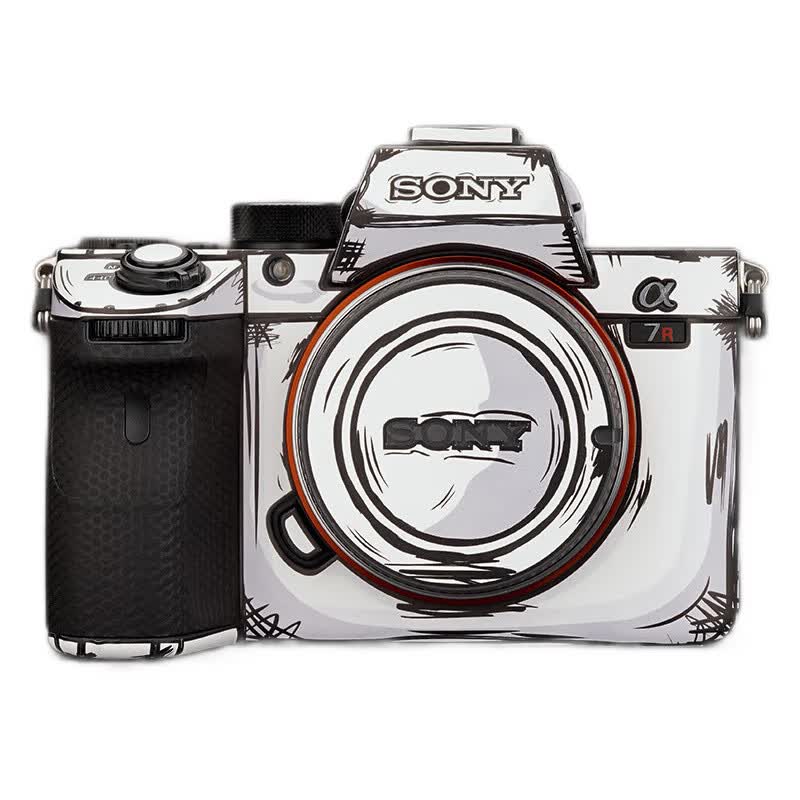 美本堂适用于索尼相机保护贴膜SONY A74机身贴纸2D版贴皮 索尼 \R3-2D版贴膜