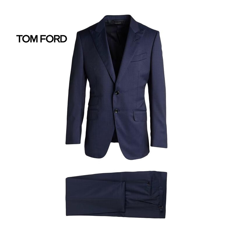 湯姆福特（TOM FORD） 奢侈品 男士 西服 Navy 20 | 58 IT