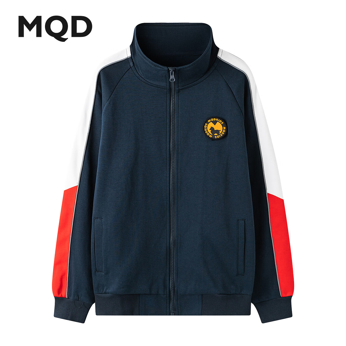 马骑顿（MQD）秋冬季学院风针织日常通勤外套 藏青2 175