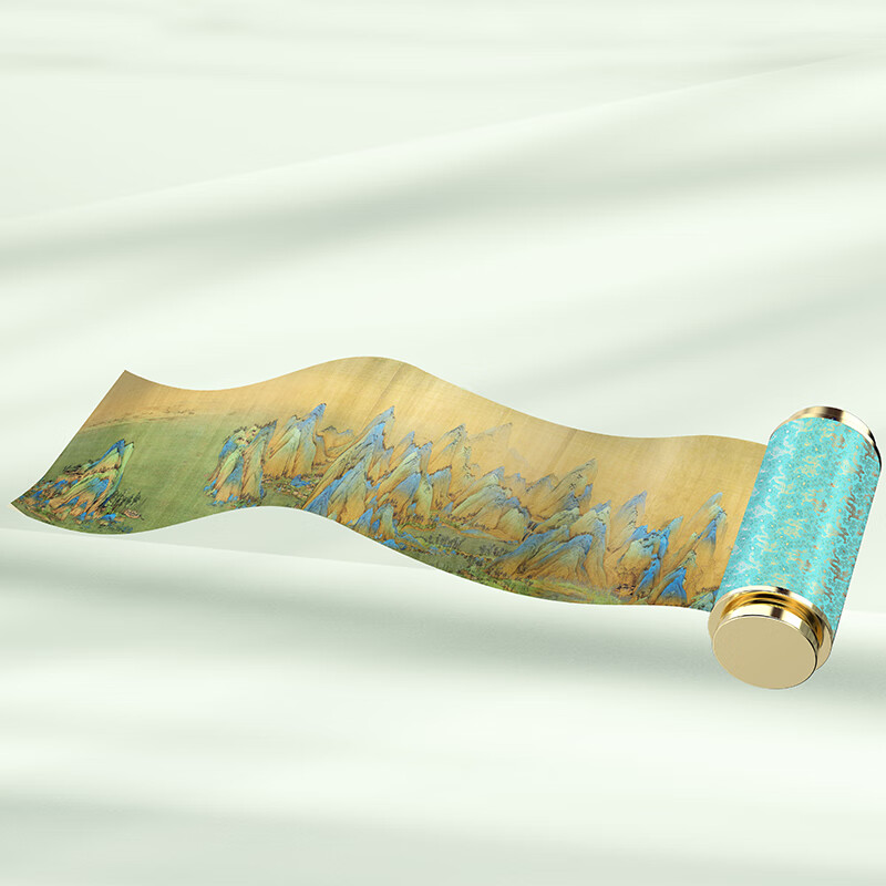 五粮液仙林生态出品 千里江山 卷轴礼盒 送礼优选 商务宴请酒 52%vol 500mL 1瓶 满2瓶赠礼袋