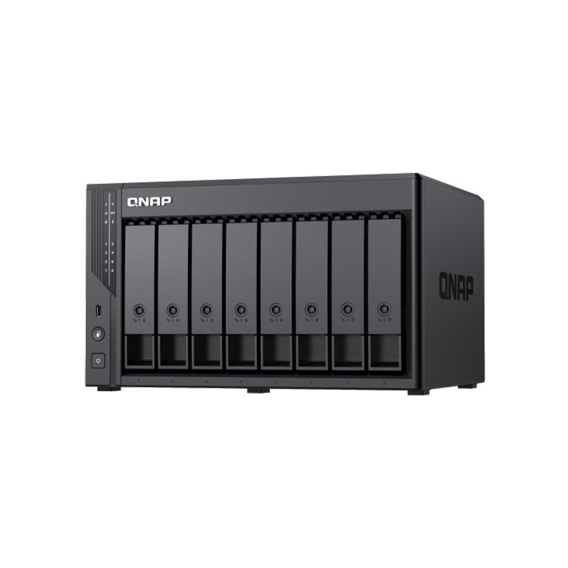威联通 Qu805 八盘位 NAS存储（intel Core N355、16GB、空盘）