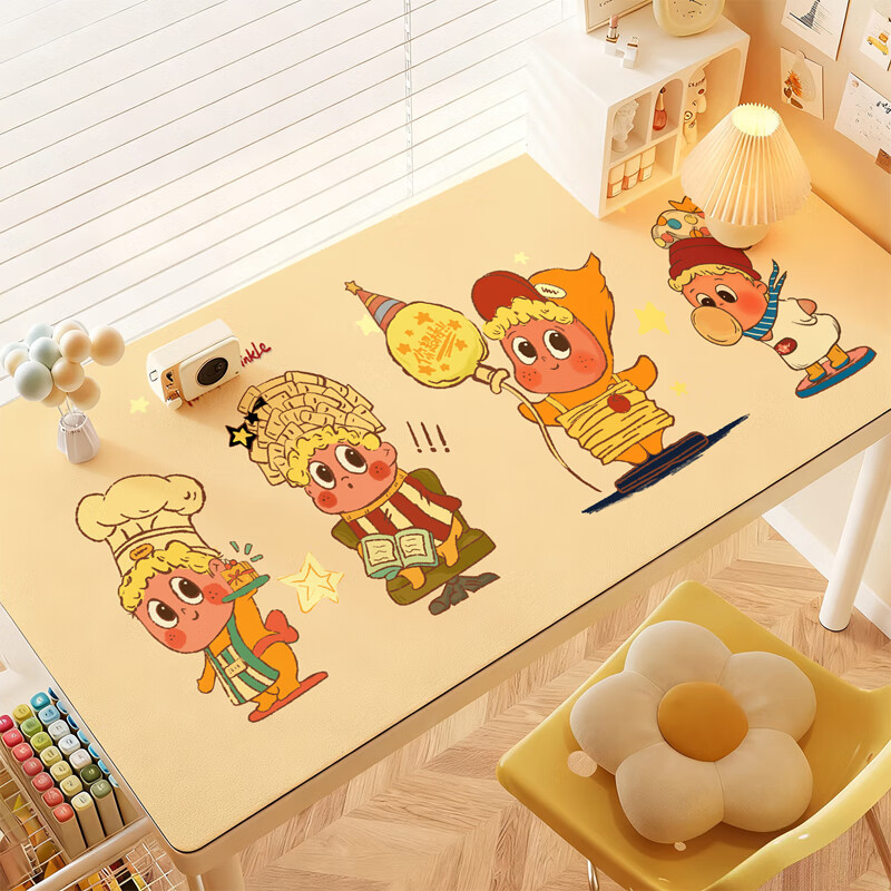 无印良品防污书桌垫2025新款桌布学生写字桌垫写字台电脑办公桌面保护垫 超棒的你【防污耐脏】 30*60cm【一年质保，环保材质】