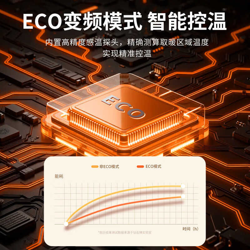 钻石牌(DIAMOND)浴室暖风机取暖器家用壁挂浴霸挂壁式小太阳电暖器两用电暖气石墨烯节能浴霸速热防水卫生间热风机 【石墨烯-语音款】台壁两用
