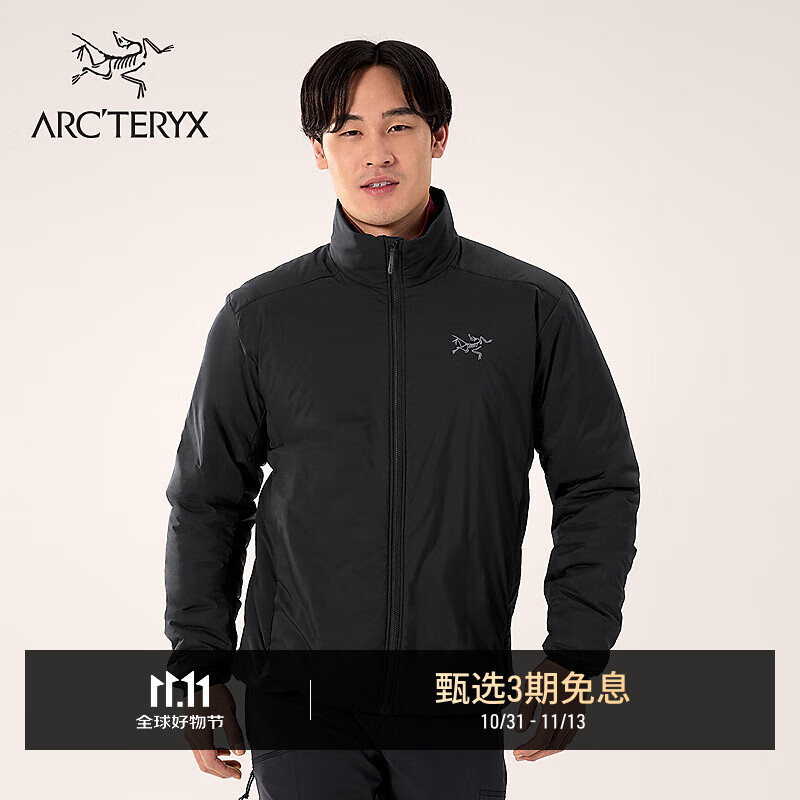 ARC&#039;TERYX始祖鸟 ATOM SV JACKET 男子 保暖棉服 Black/黑色 M