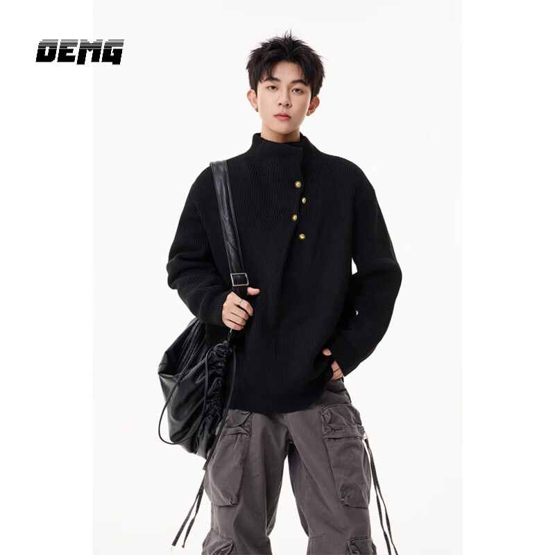 ���ڲ�����OEMG  ������Ŧ����Ƹ�ë����ʿ�ﶬ�������������֯�������������� ��ɫ 3XL [����150-170��] 87.2Ԫ