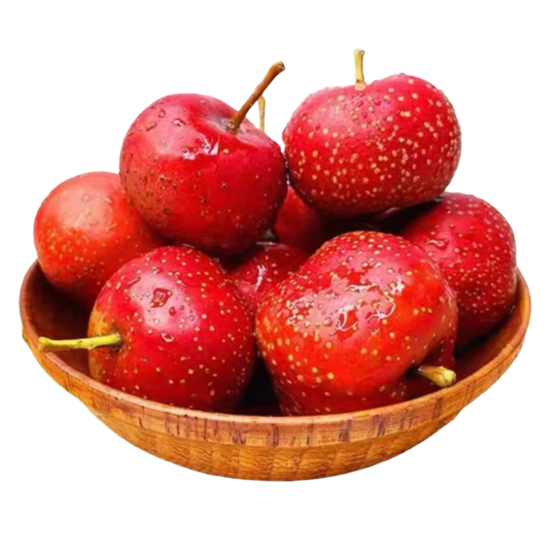 京鲜生 山西大五星山楂 净重1斤 单果8g+冰糖葫芦源头直发包邮