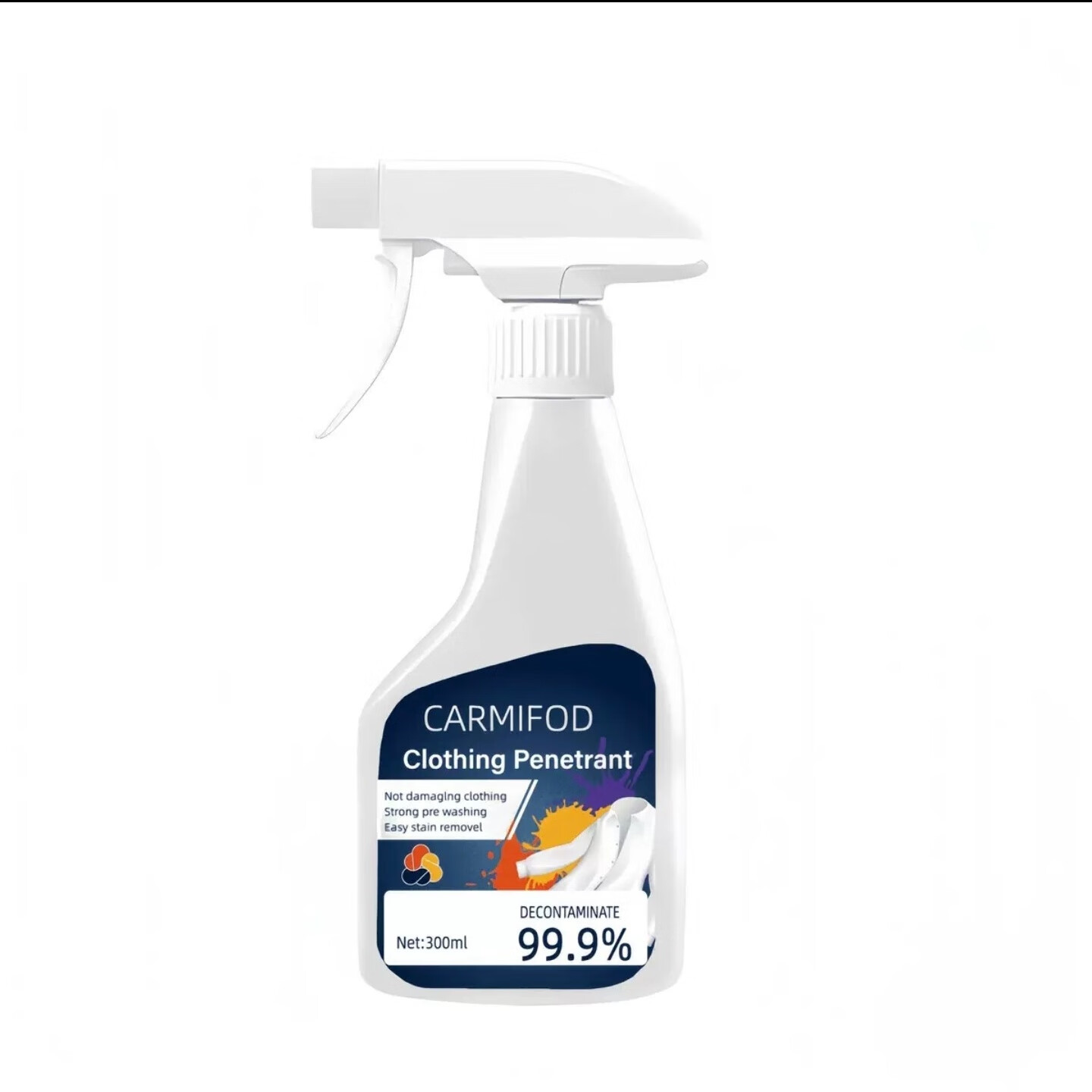 全新升级衣物渗透剂家用衣服顽固污渍白衣专用强力去污渍清洁 【拍一发三】到手3瓶