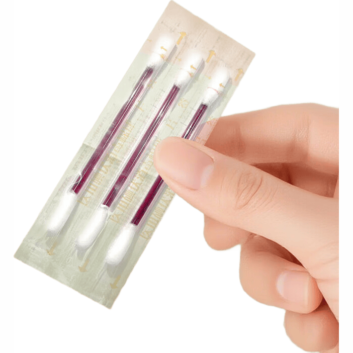 碘伏棉签消毒棒护理杀菌消毒脱脂棉签独立包装婴儿护理棉签 50支