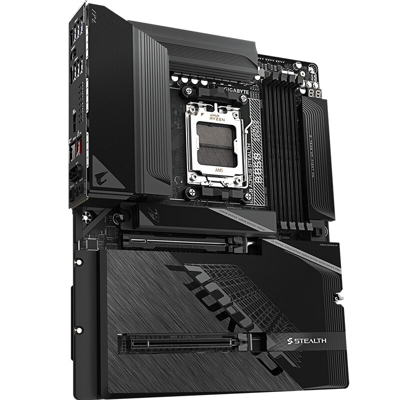 技嘉 背插小雕B850 AORUS STEALTH WIFI7 DDR5 图 9