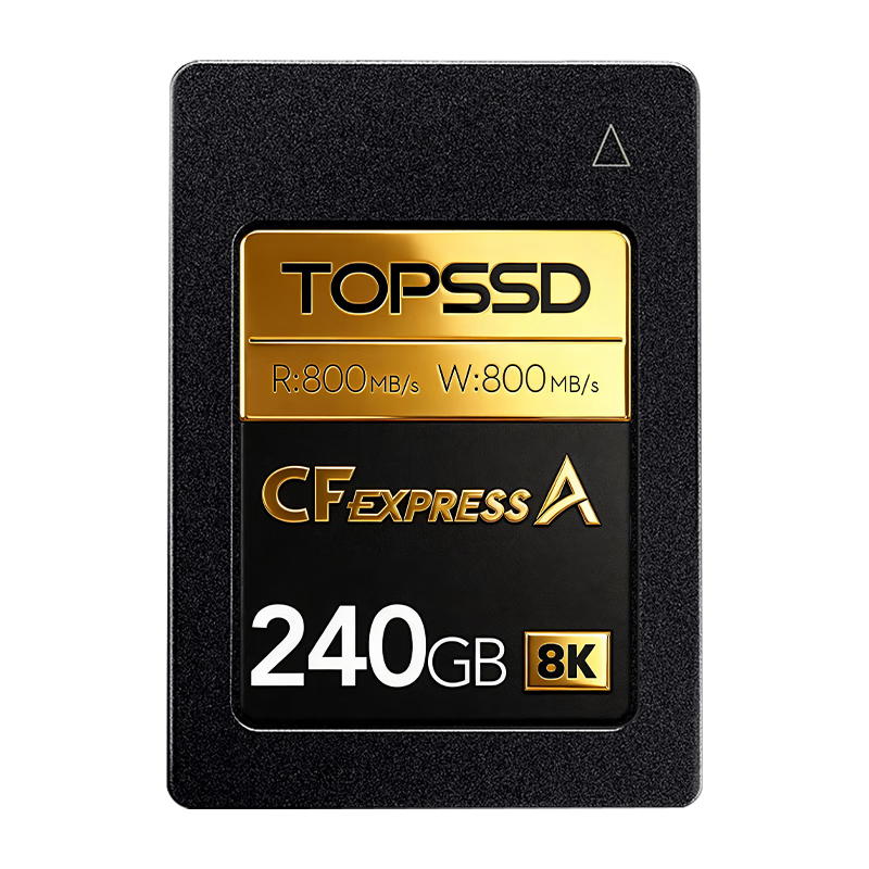 ��˶��TOPSSD��CFE-A�� ��Ʒ��CFA�� CFexpress 800MB/S ��������ڴ濨 CFA�洢�� �����ڴ濨 240GB