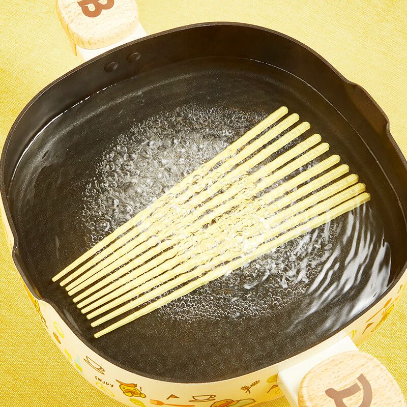 炊大皇（COOKER KING）B.Duck小黄鸭抗菌合金筷创意精美餐具伴手礼礼物餐具 小黄鸭抗菌合金筷10双柠檬黄 10双