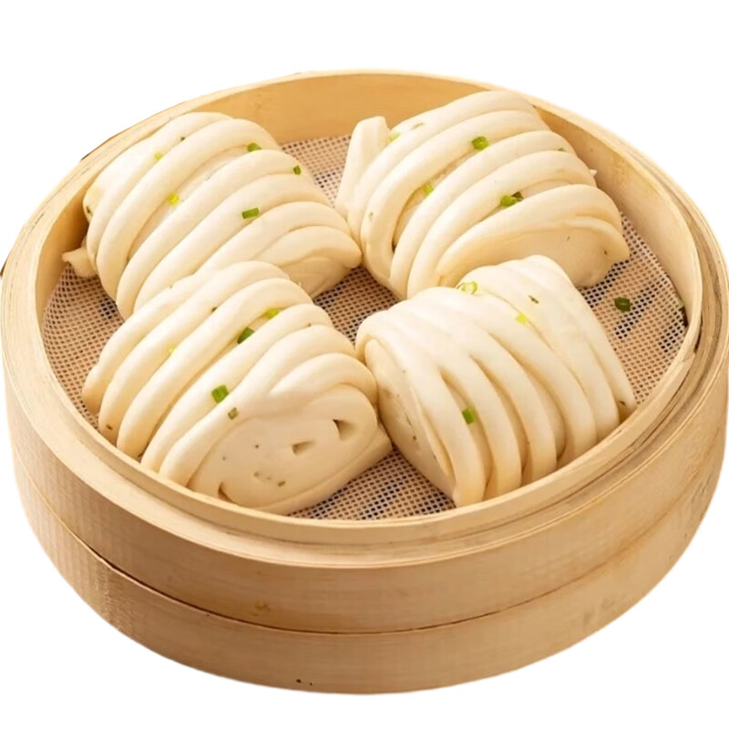 富世康花卷葱香花卷早餐手工制作老面馒头方便咸味主食馒头山东老字号 1000g(约32个)