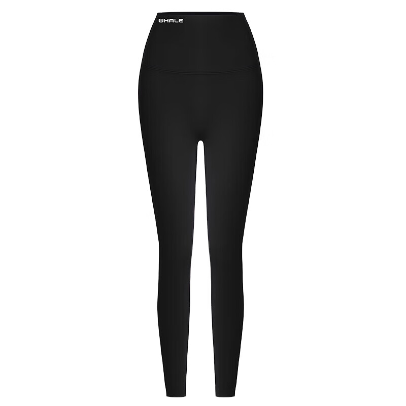 鲸鱼秋冬季厚款鲨鱼裤打底裤保暖瑜伽裤 运动休闲高弹紧身塑性提臀 女款打底裤-薄绒款 2XL