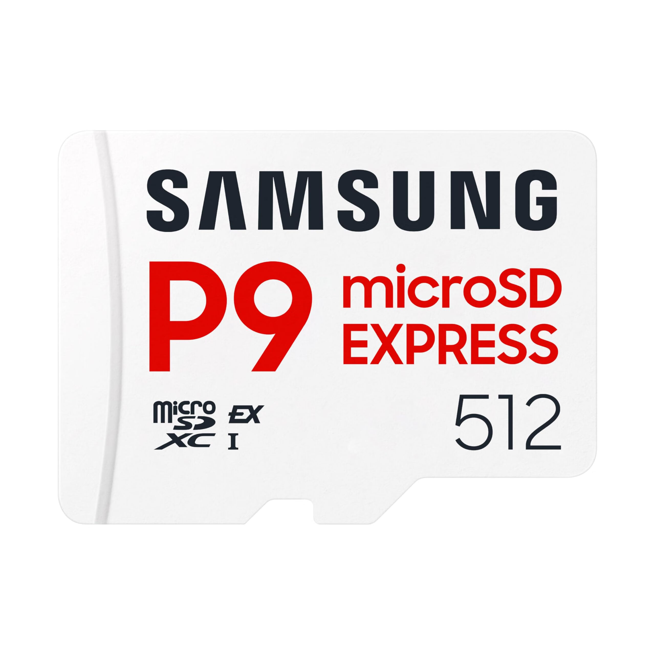 三星（SAMSUNG） 高速microSD Express存储卡 P9 Express专业版 电脑手机平板通用 高性能数据传输 白色 512GB 589.84元(需领券)