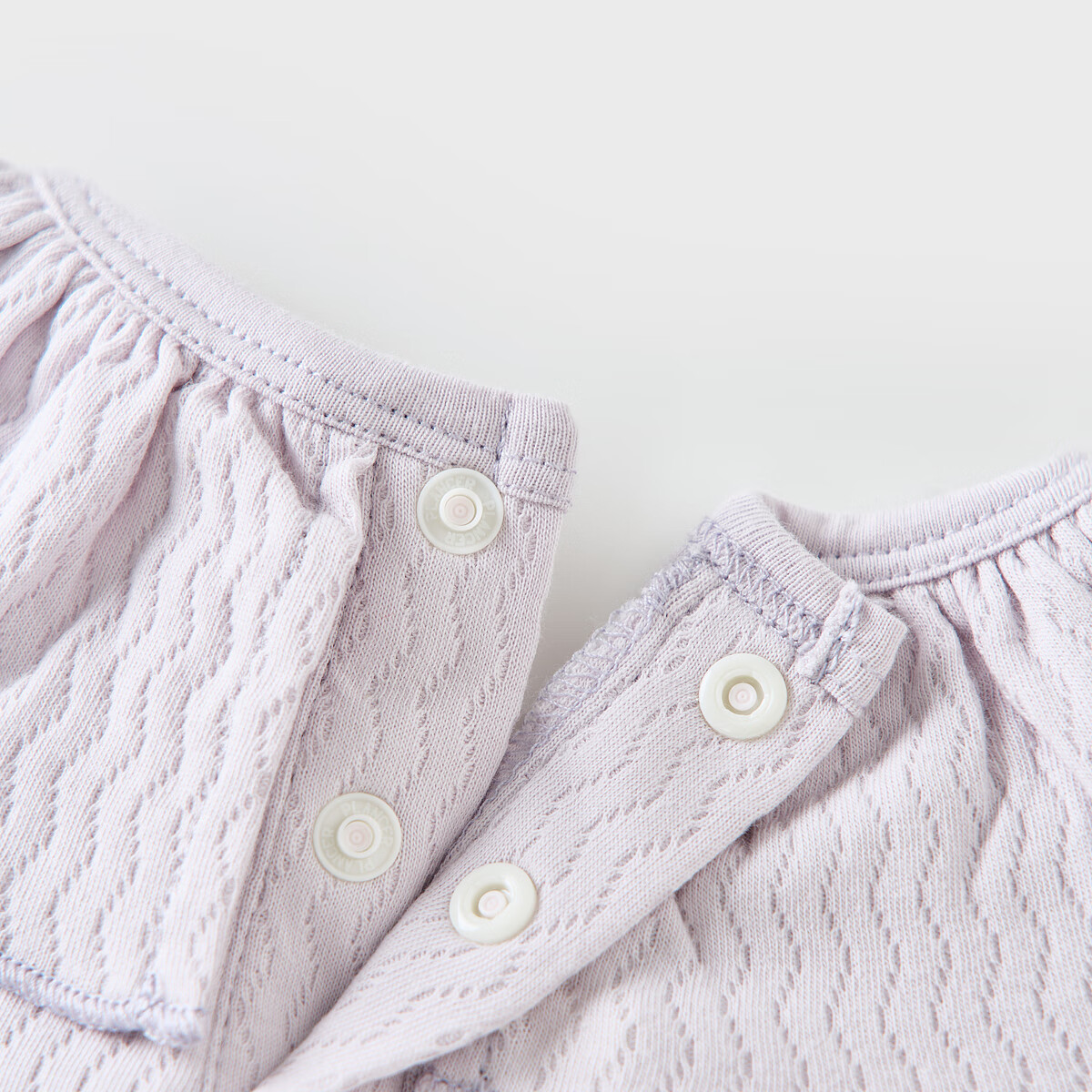 童泰（TONGTAI）童泰婴儿包屁衣春秋纯棉女宝宝连体衣新生儿衣服三角哈衣爬服睡衣 紫色 90cm