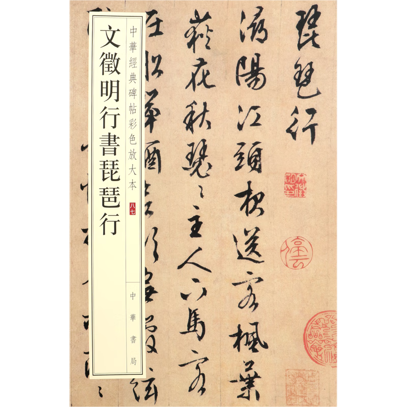 文徵明行书琵琶行/中华经典碑帖彩色放大本