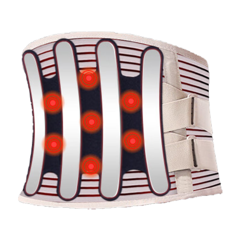 立姿（lizi）護(hù)腰帶腰椎間盤突出勞損腰疼護(hù)腰男女士通用醫(yī)用自發(fā)熱護(hù)腰帶 護(hù)腰帶M碼(1.6-2.4尺)
