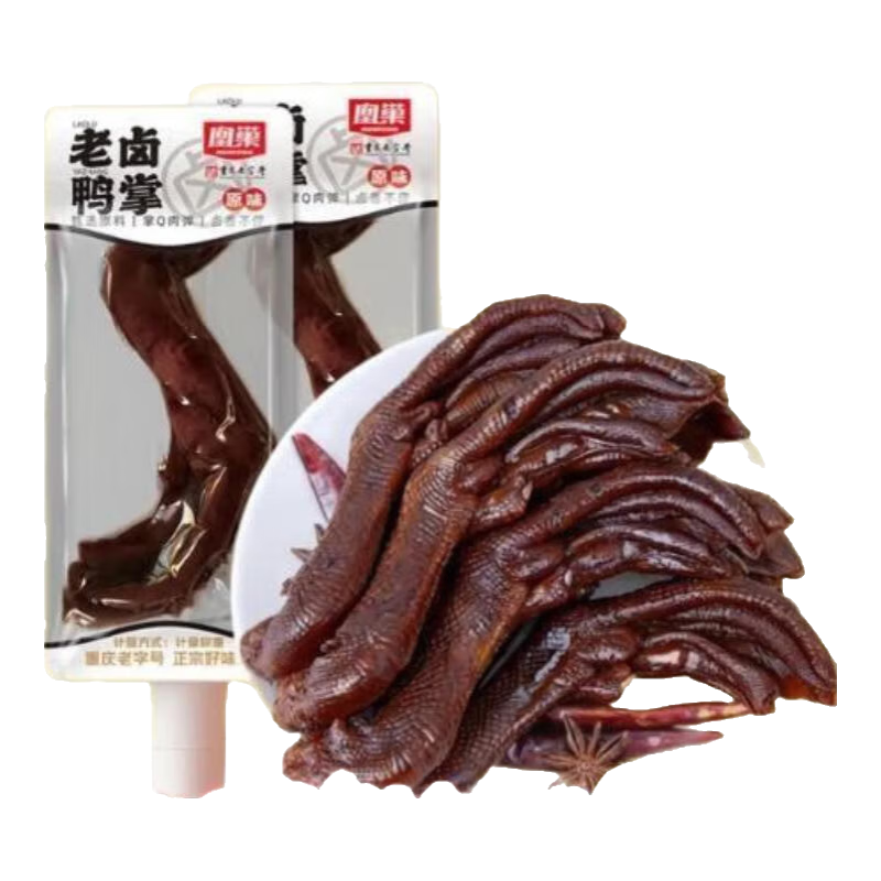 �˳���±Ѽ�ƶ���С��װ�칫������±ζ��Ѽ����ʳ ��Ͽ�ζ��ԭζ+����ζ��400g29.9Ԫ