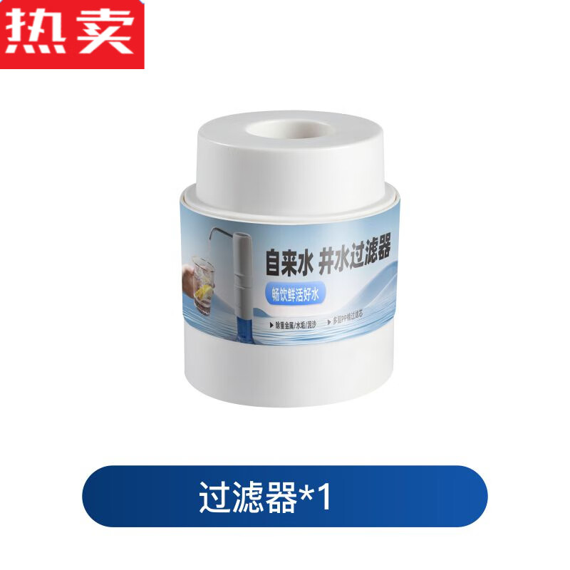 mzxm日本进口品质桶装水过滤器山泉水自来水井水净化净水器滤芯水泵抽