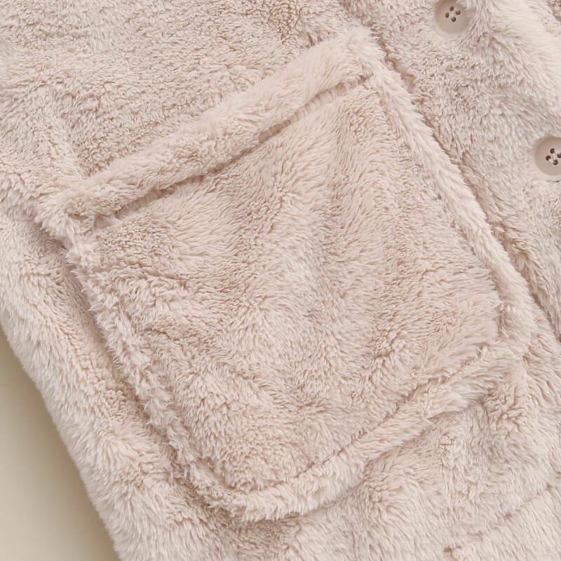 芬腾珊瑚绒睡衣男女士秋冬季套装保暖法兰绒加绒加厚休闲家居服冬天 FJ26940692杏色 【单女款】 L 建议:女110-124斤,男126-146斤