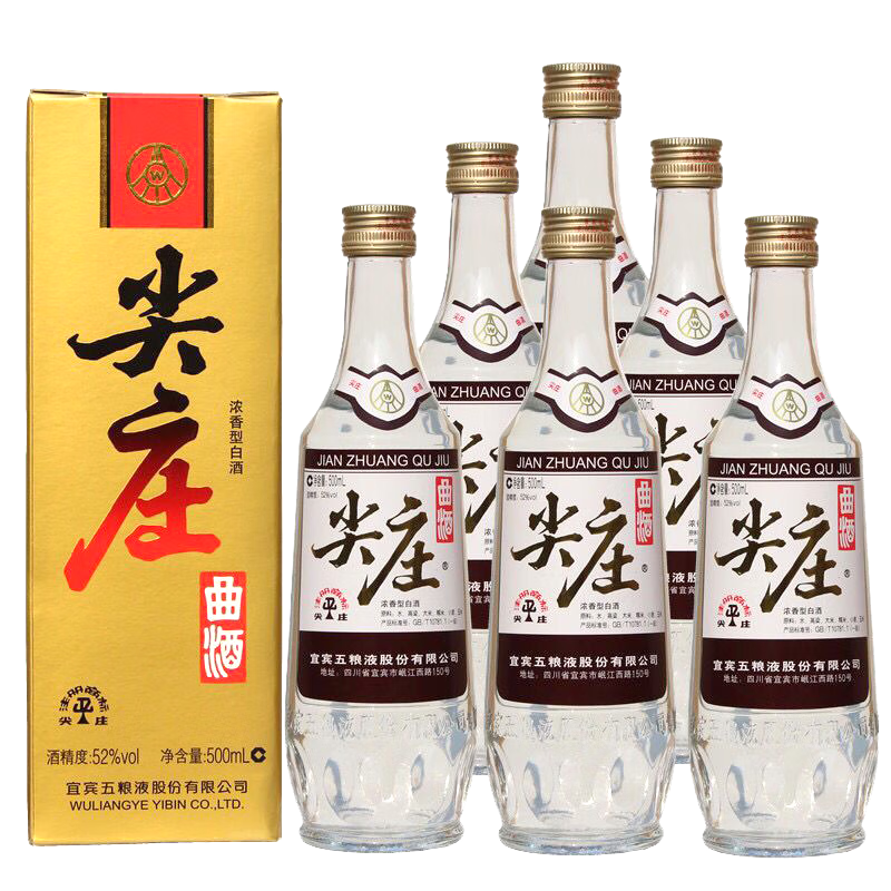 ����Һ ��ׯ�ױ� 2018�� 52�� 500ml*6ƿ ����װ �����Ͼ� ����ͬ��390Ԫ(����ȯ)