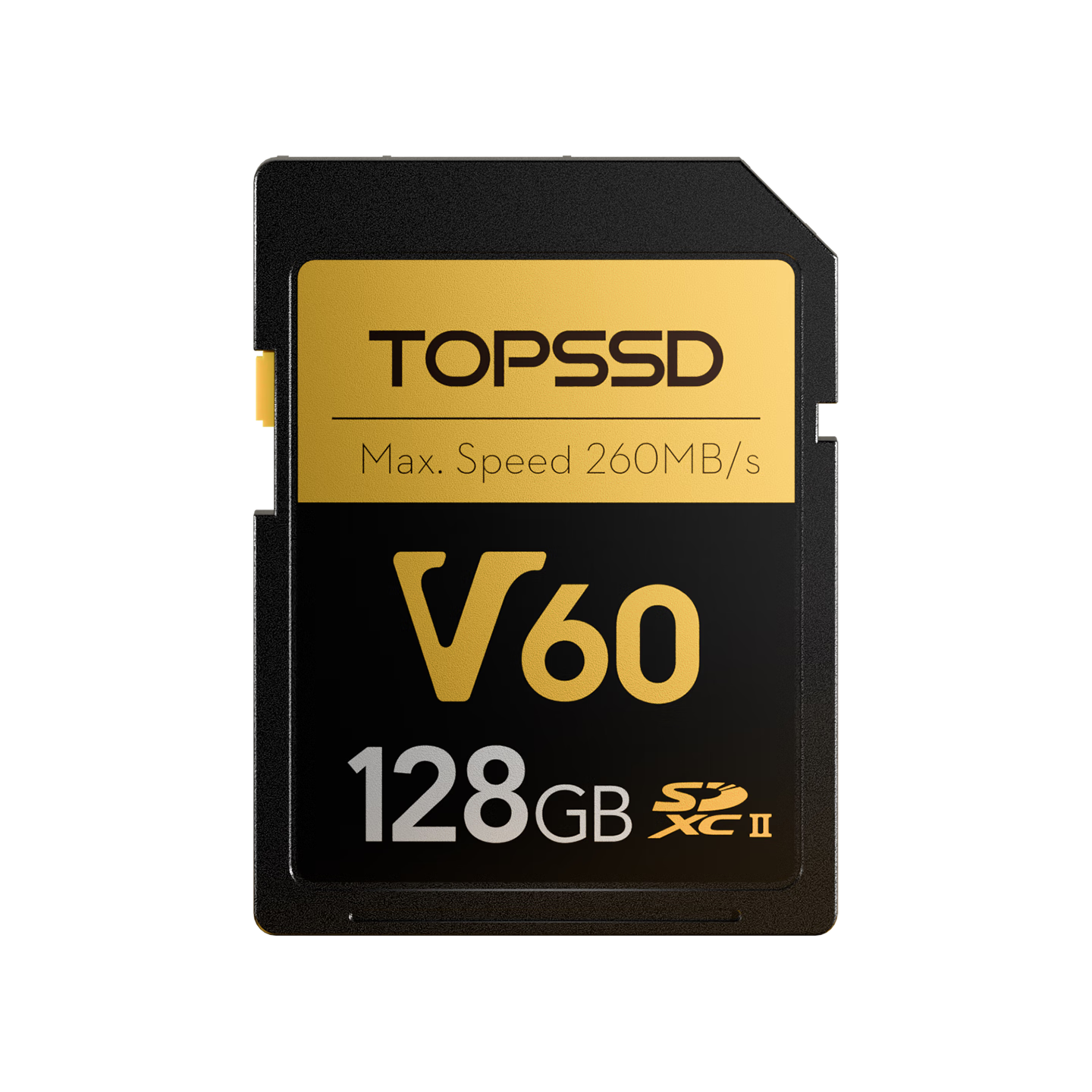 天硕（TOPSSD）高品质SD卡 | 260MB/s | V60系列 | UHS-II二代双芯 | 为专业影像而生 128GB | V60系列_SD卡 官方标配