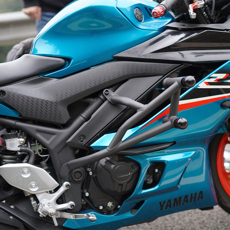 珊艺适用雅马哈yzf-r3保险杠护杠改装防摔杠改装配件 雅马哈yzf-r3护