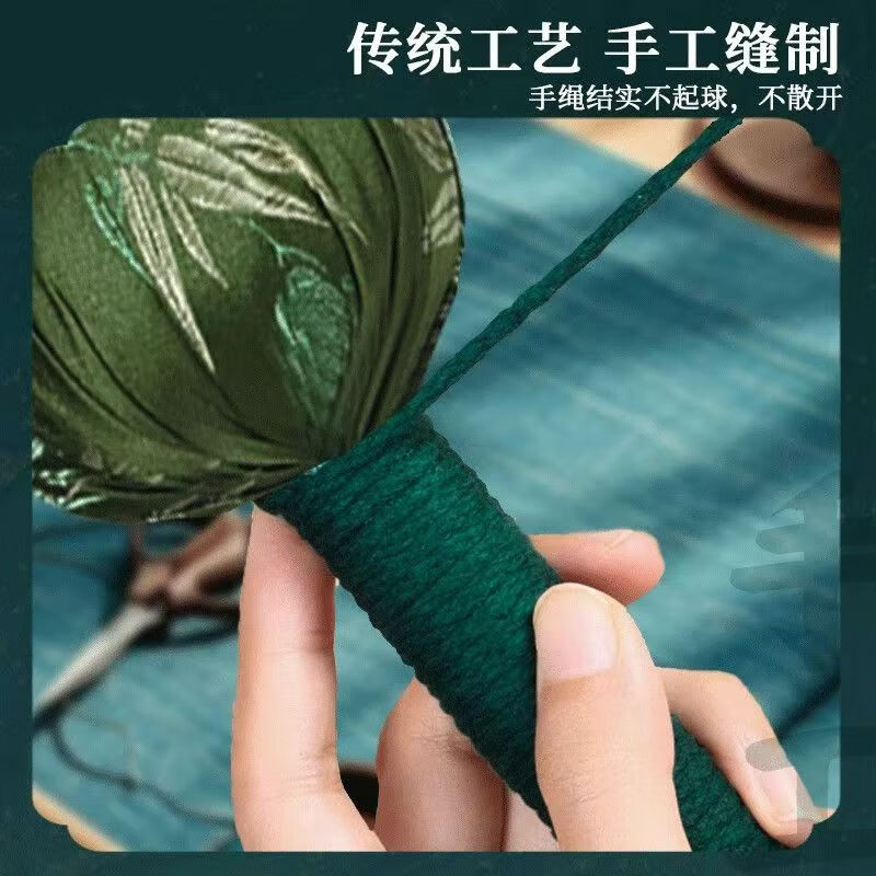 艾智元柿柿如意艾草养生锤按摩锤伴手礼放松肩颈送长辈送健康养生礼品 31cm艾草锤【节节高升流苏款】+礼筒