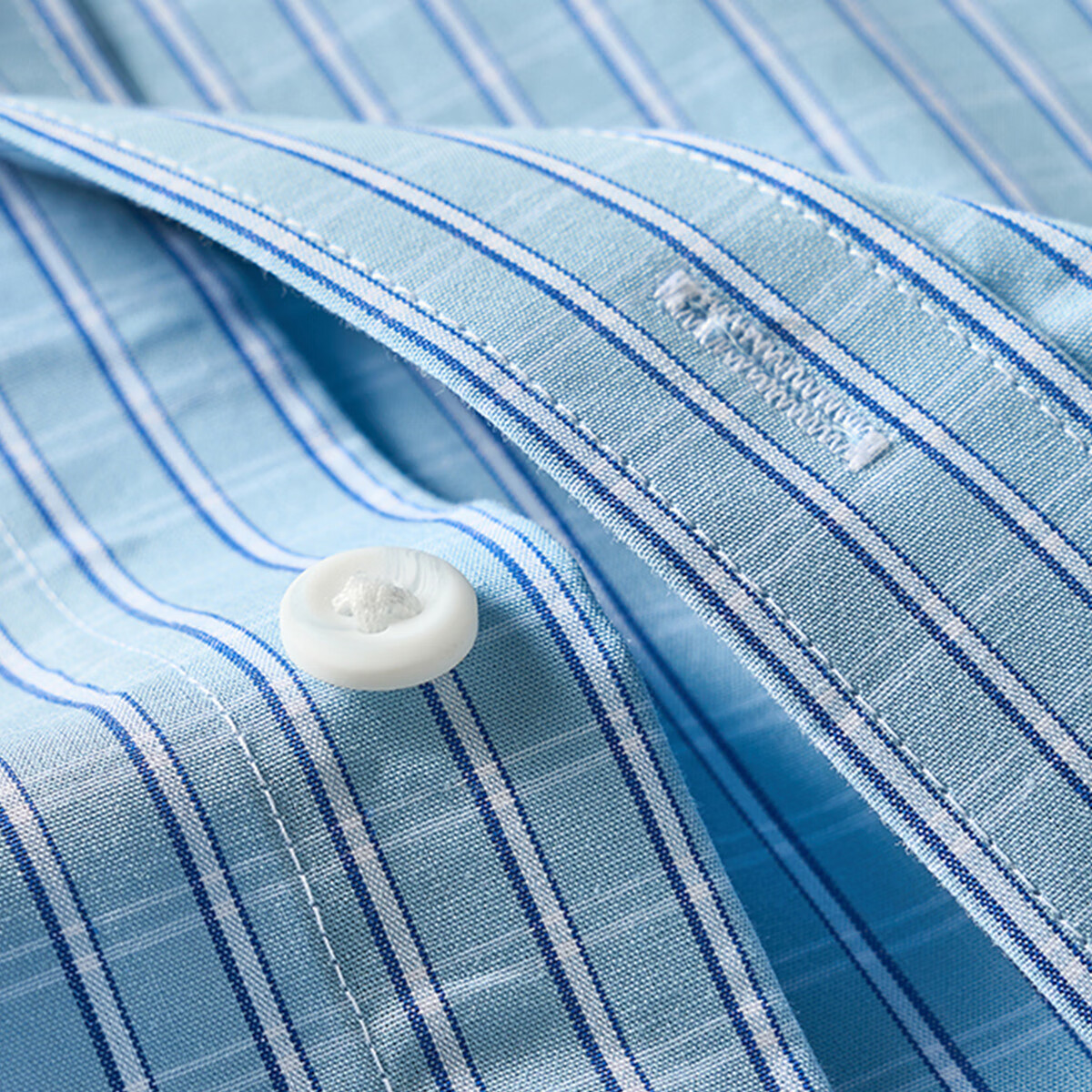 杉杉(FIRS)【100%棉系列】秋季男士格纹衬衫男长袖衬衣男 欧碧绿 40 175/92A(40)