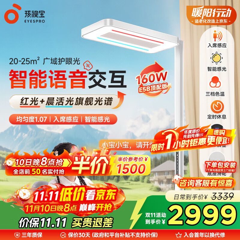 孩视灯家用落地大路灯E5-160W-R