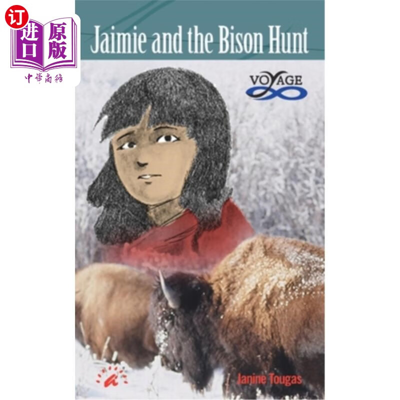 海外直订jaimie and the bison hunt 杰米和猎野牛
