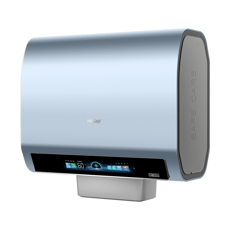 海尔(Haier)麦浪套系 热水器电热水器BK7/BK7PLUS 小蓝瓶净肤洗 富锶净肤热水器60升双胆扁桶速热家用一级能效 60L 3300W 无镁棒BK7PLUS