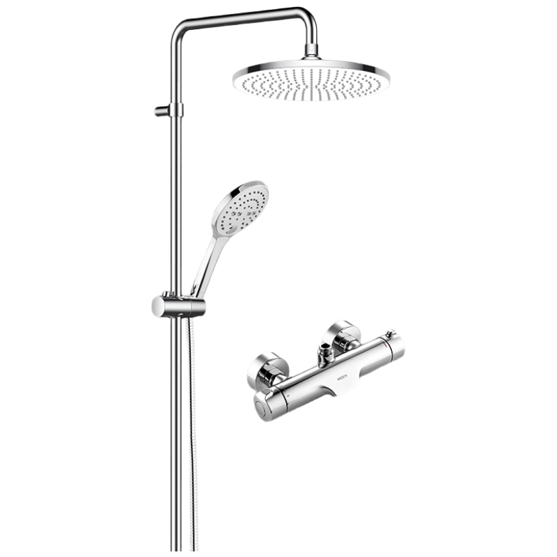 ���ڲ�����Ħ����MOEN��������ԡ������װ����ע���ˮ��ѹ�ֳ���ͷ 9��ABSԲ�ζ���91071 1407.6Ԫ(������)