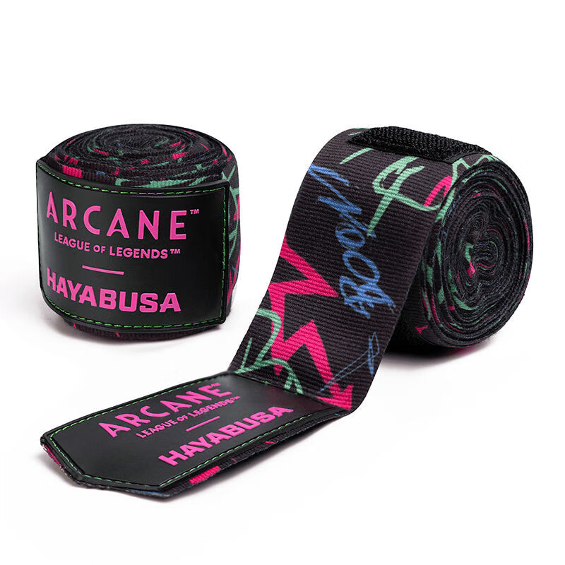 HAYABUSA隼拳擊繃帶雙城之戰男女散打纏手帶泰拳手纏帶 JINXGRAFFITI