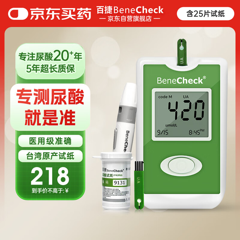 �ٽݣ�BeneCheck����������Ǽ��ü����ҽ�ò������������25Ƭ������ֽ��װ 126.7Ԫ(������)